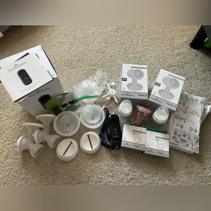 Baby Buddha Pump with Legendairy Milk Cups + Accessories